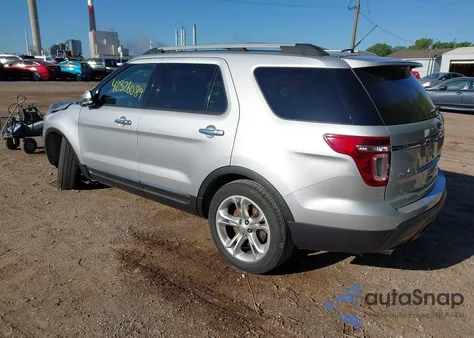 2014 Ford Explorer Limited from USA, damaged, VIN 1FM5K7F91EGA21691